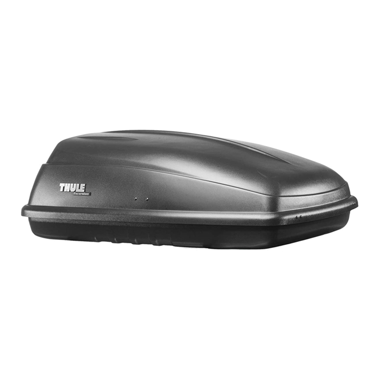 Thule Time Travel Series 667TT installation instructions