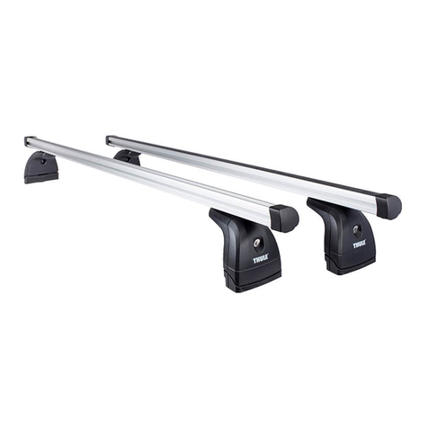 Thule Railing Load Carrier 754 User manual Thule Railing Load Carrier 754 User manual