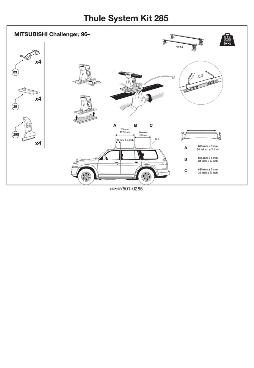 Thule 285 manual