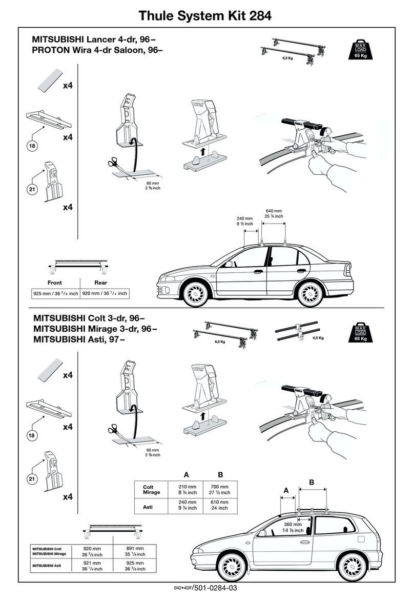Thule 284 manual