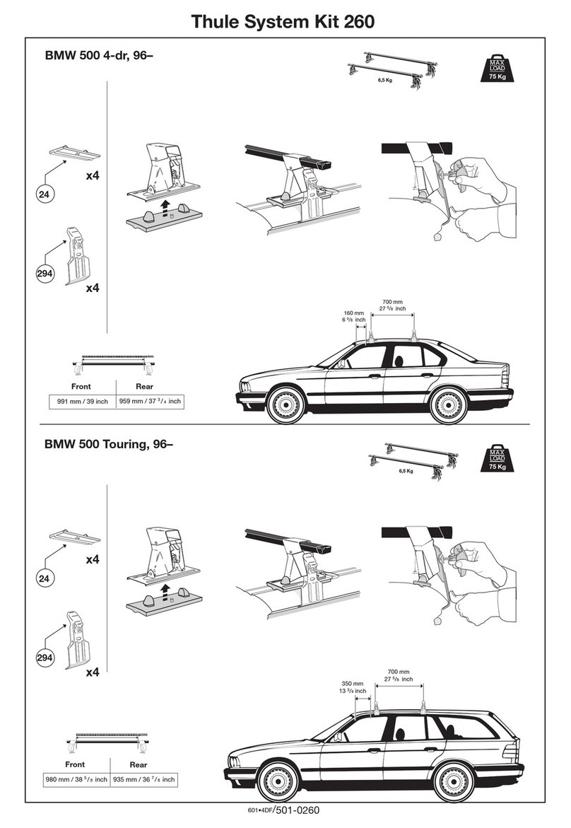 Thule 260 manual