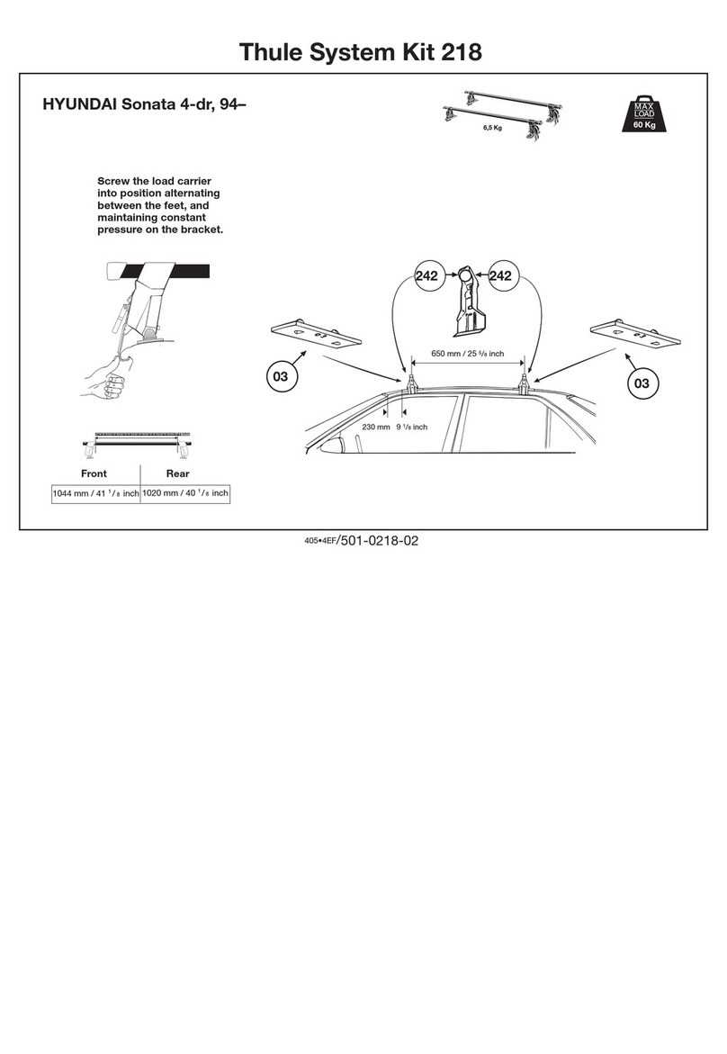 Thule 218 manual
