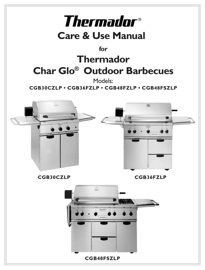 Thermador Char Glo CGB30CZLP Guide