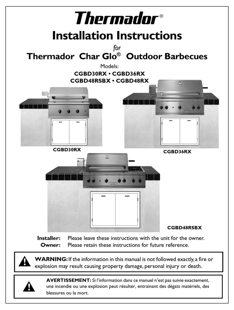 Thermador CGBD30RX installation instructions