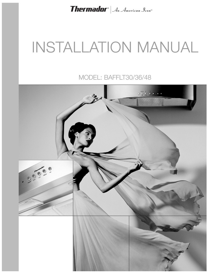Thermador BAFFLT36 User manual