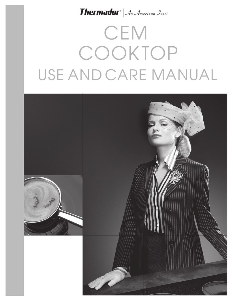 Thermador CEM CEM365 use and care manual