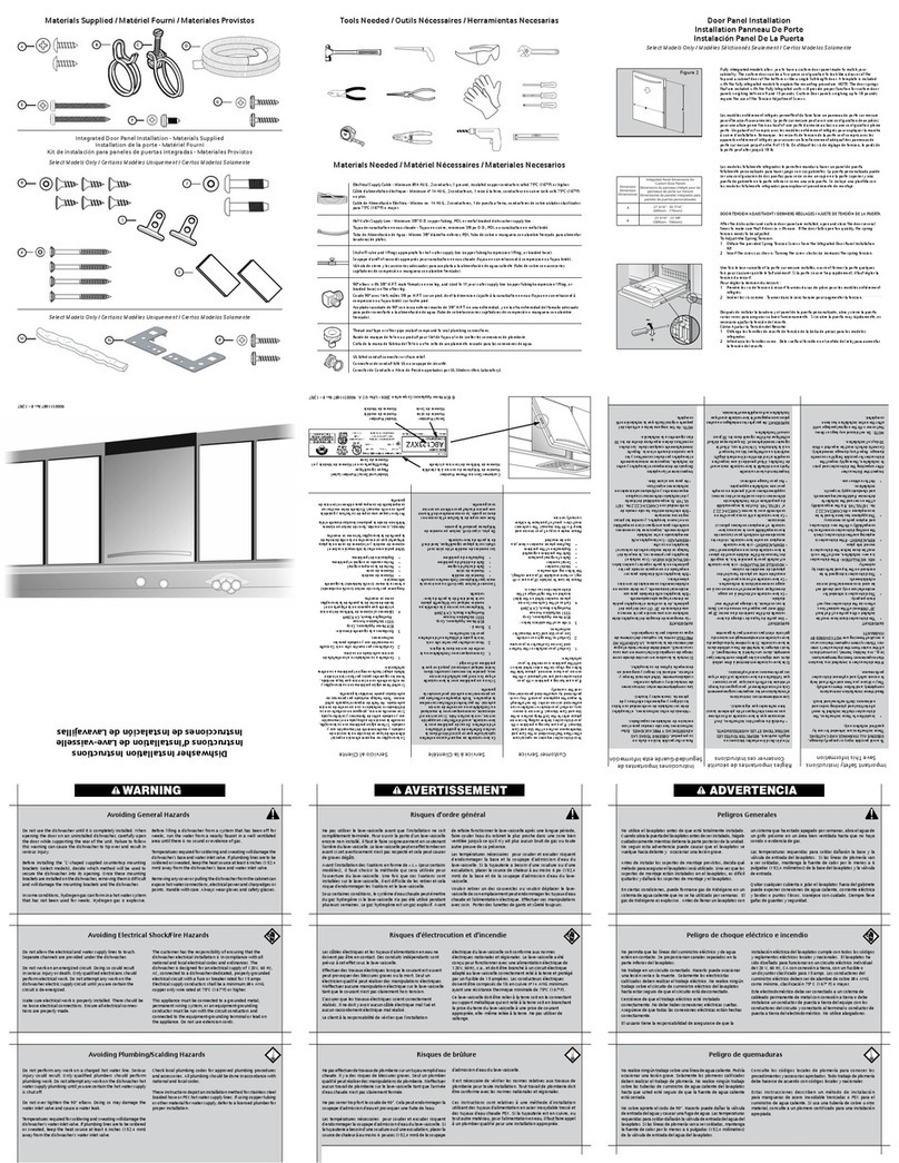 Thermador Masterpiece DWHD630GCM User manual