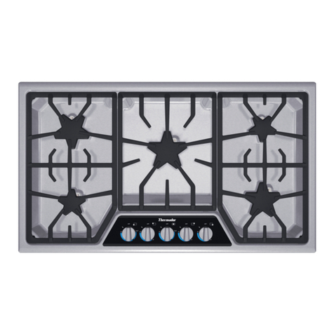 Thermador SGS Series use and care manual