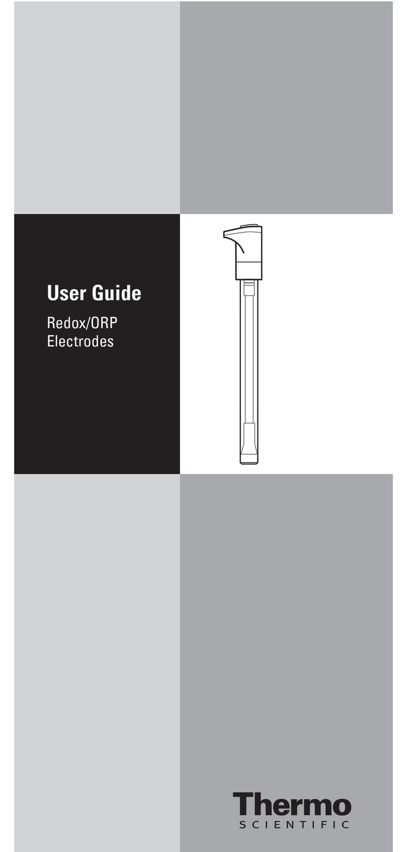 Thermo Scientific REDOX/ORP 9678BNWP user guide