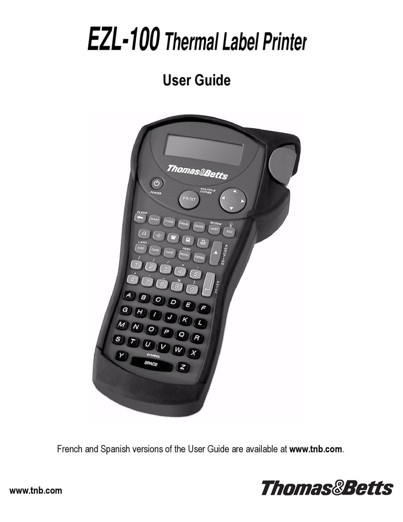 Thomas&Betts EZL-100 user guide