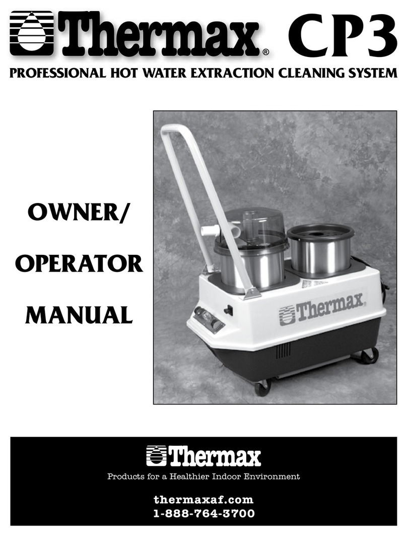 Thermax CP3 Owner's/operator's manual
