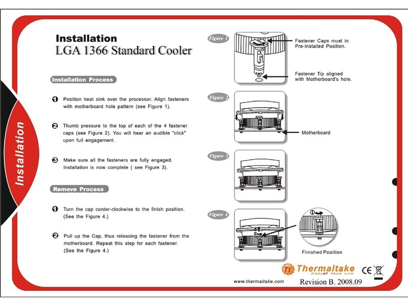 Thermaltake LGA 1366 Installation