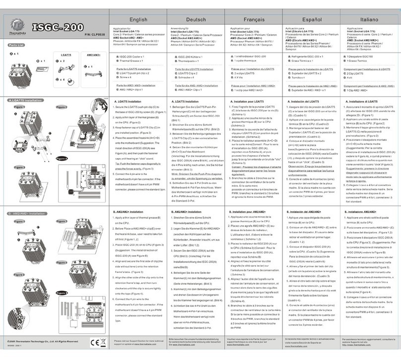 Thermaltake CLP0538 User manual Thermaltake CLP0538 User manual
