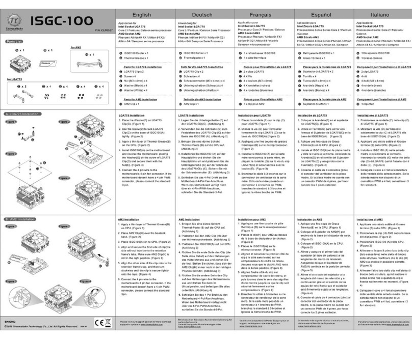 Thermaltake CLP0537 User manual