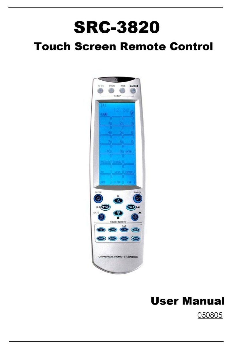 Sunwave Tech. SRC-3820 user manual