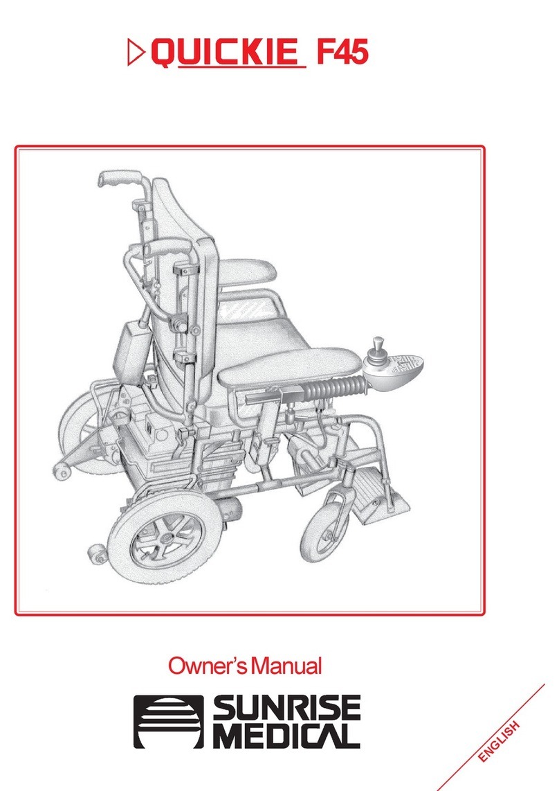 Sunrise Medical F45 F45 User manual