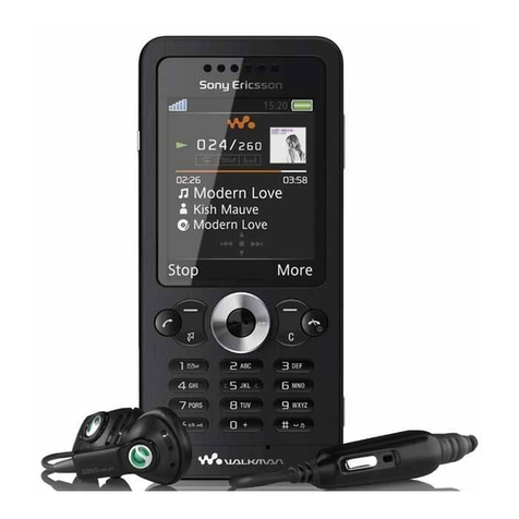Sony Ericsson W302 Walkman User manual