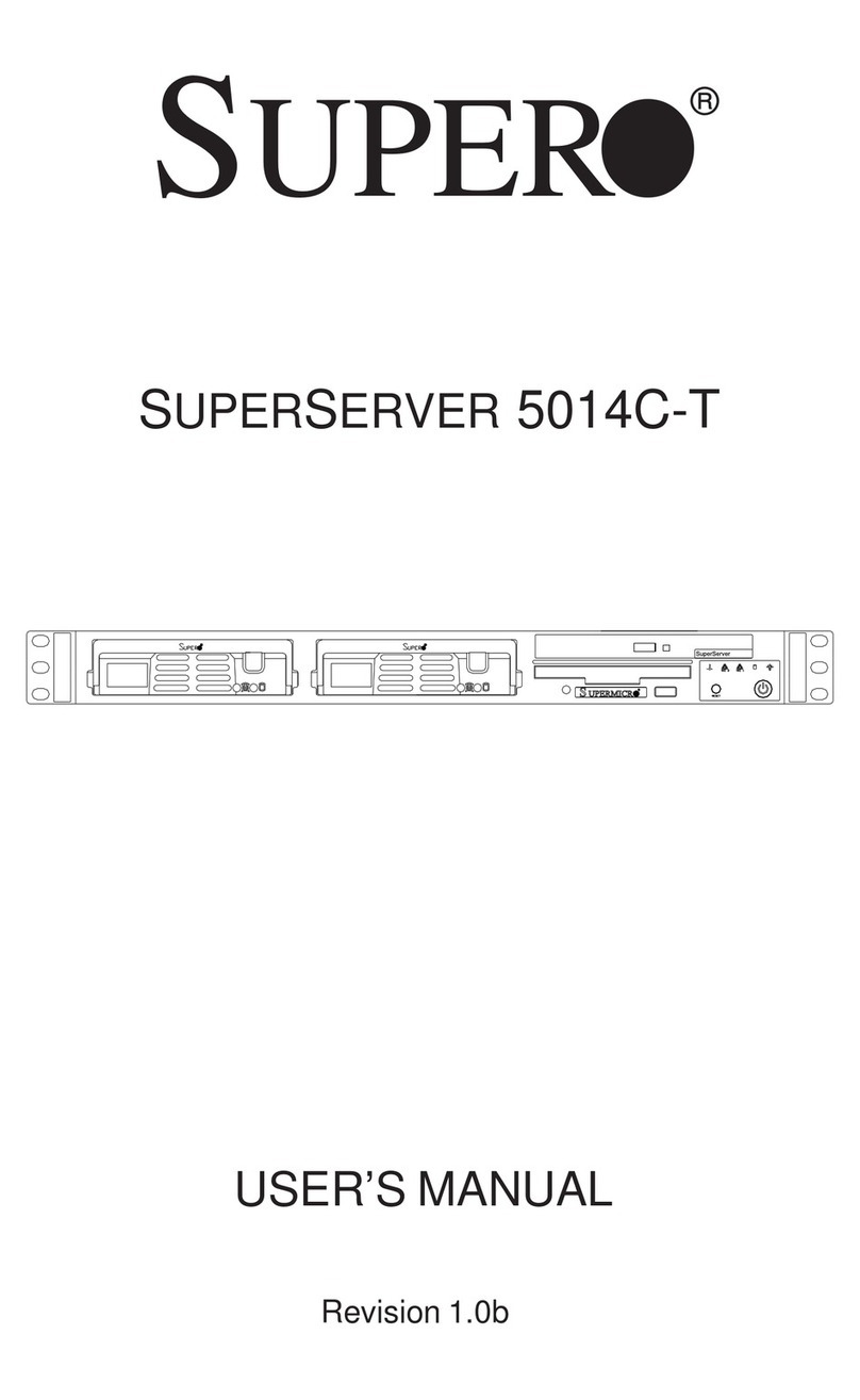 Supermicro SUPERSERVER 5014C-T User manual