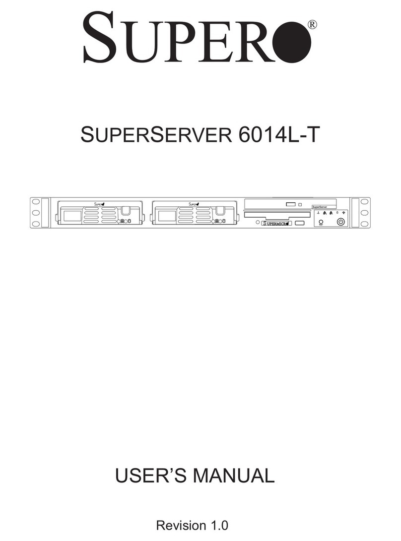 Supermicro SUPERSERVER 6014L-T user manual