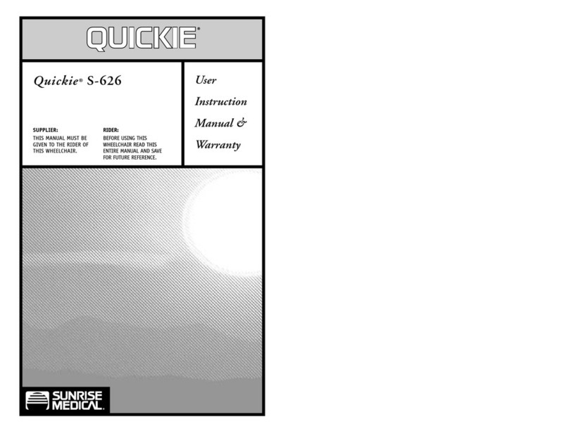 Sunrise Medical Quickie S-626 Guide