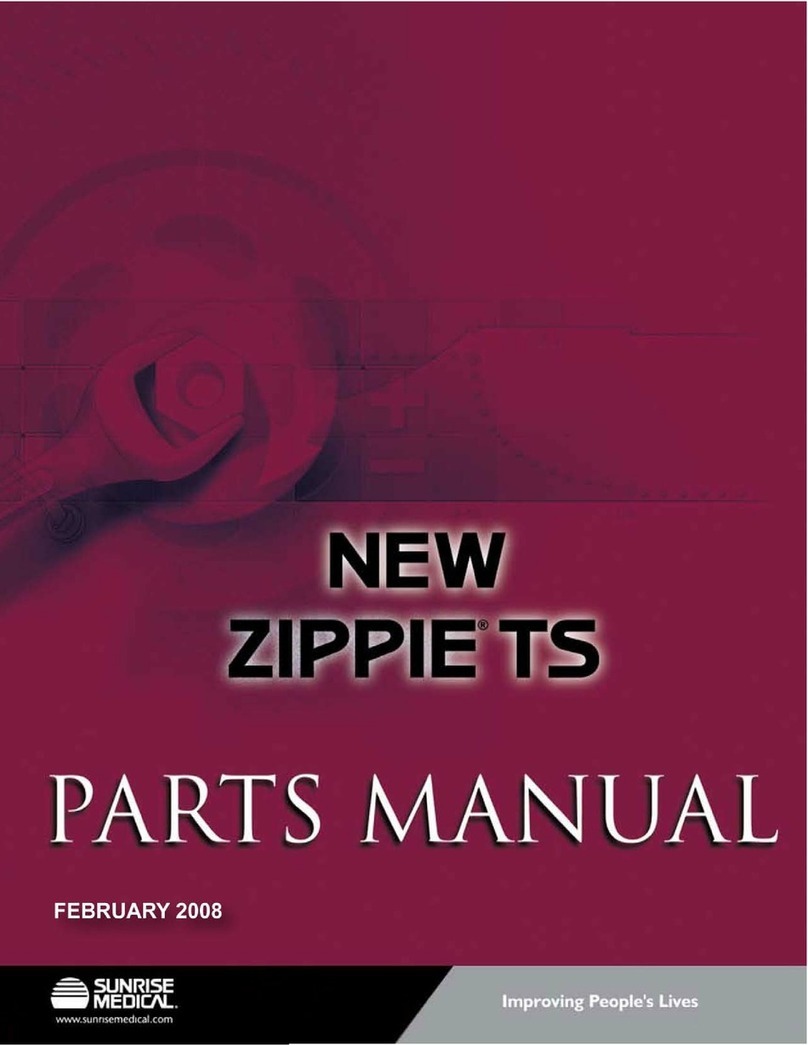 Sunrise Medical Zippie TS User manual