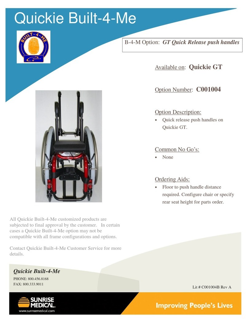 Sunrise Medical Quickie GT brochure