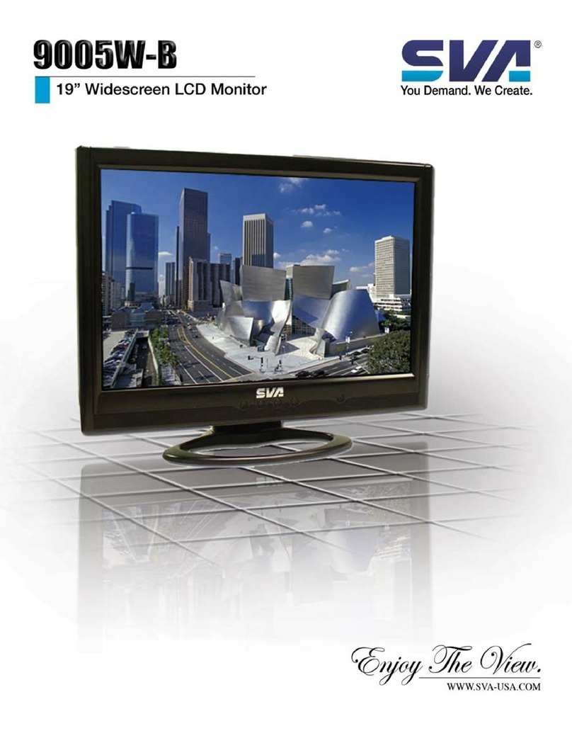 SVA 9005W-B User manual