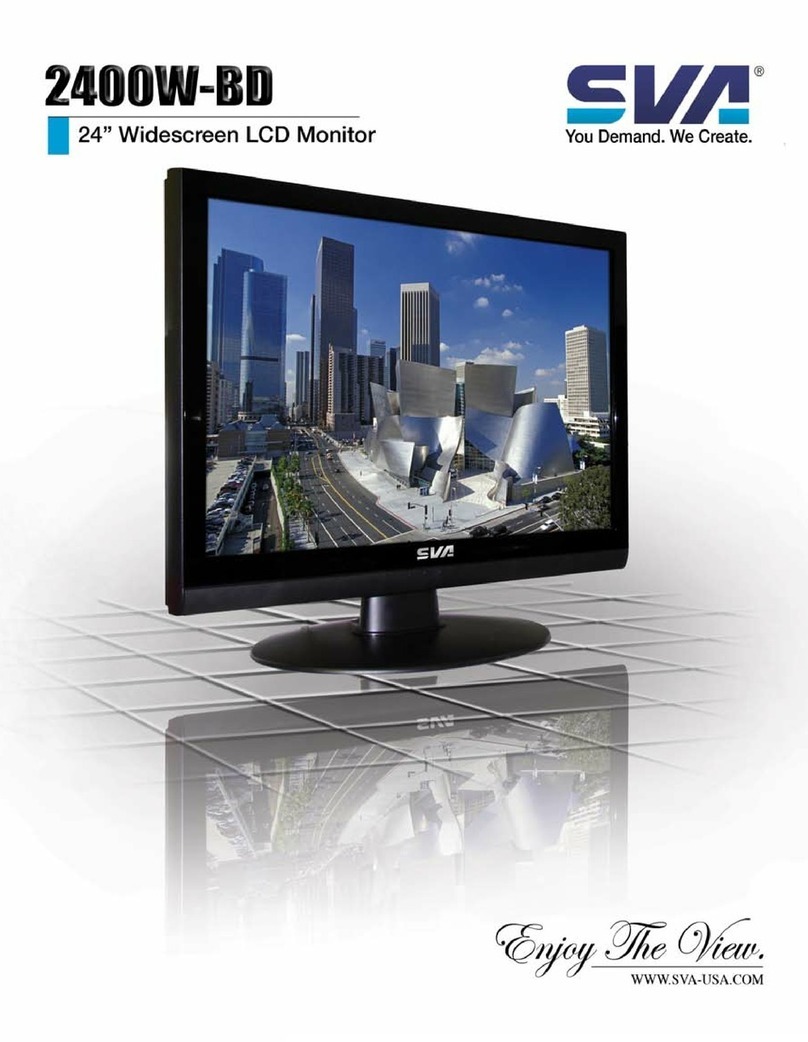SVA 2400W-BD User manual