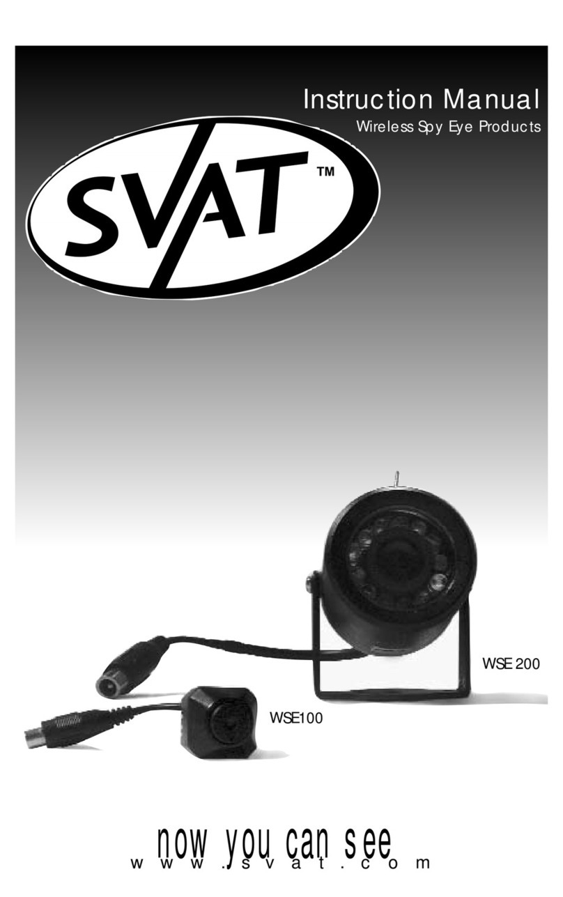 SVAT Spy Eye WSE 100 User manual