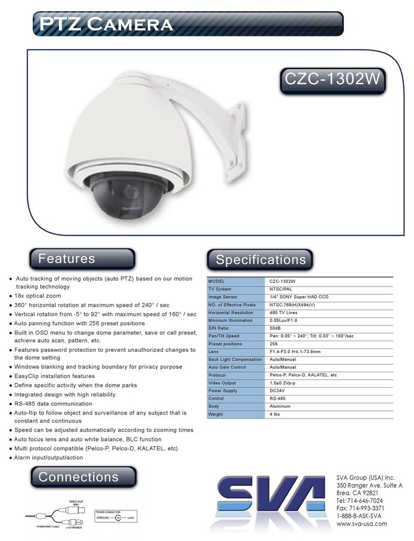 SVA CZC-1302W Specifications