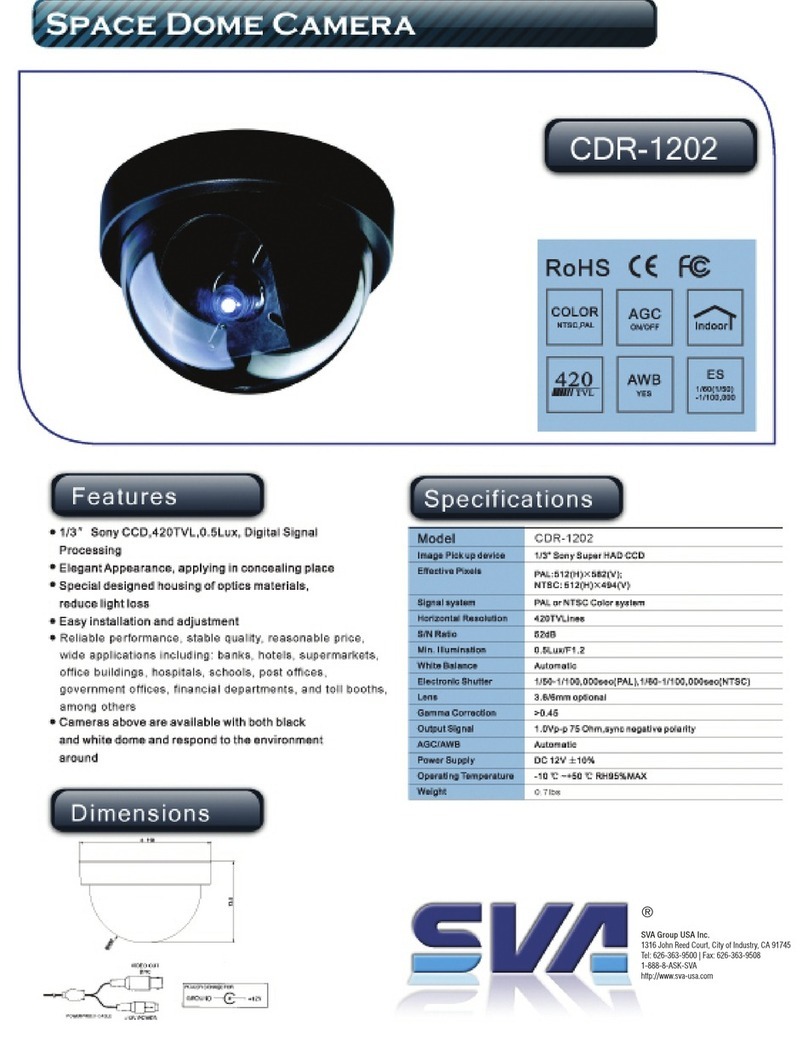 SVA CDR-1202 User manual