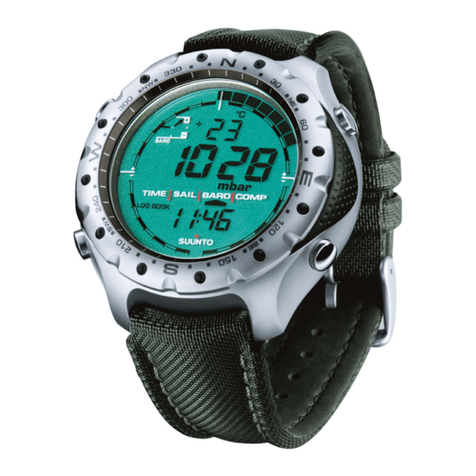 Suunto MARINER | REGATTA | YACHTSMAN instruction manual