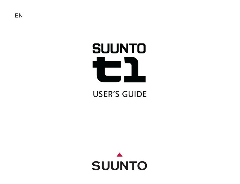 Suunto Stopwatch User manual