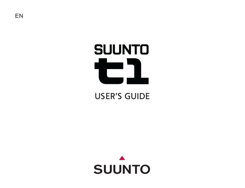 Suunto T1 user guide