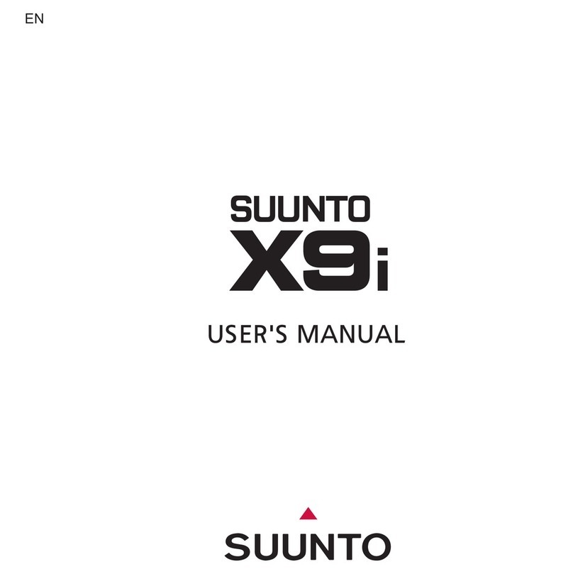 Suunto X9i user manual