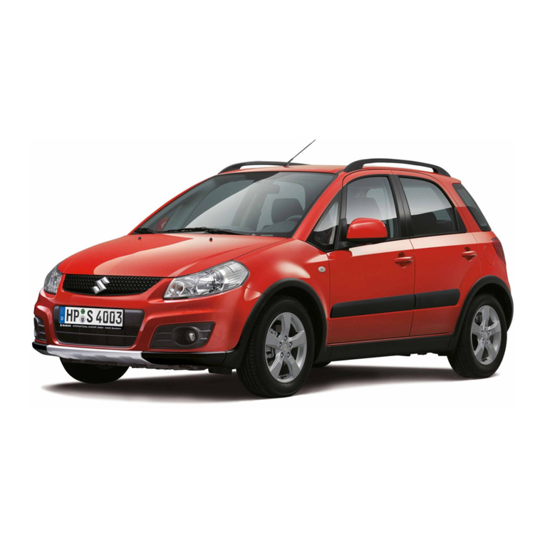 Suzuki 2010 SX4 Sedan User manual