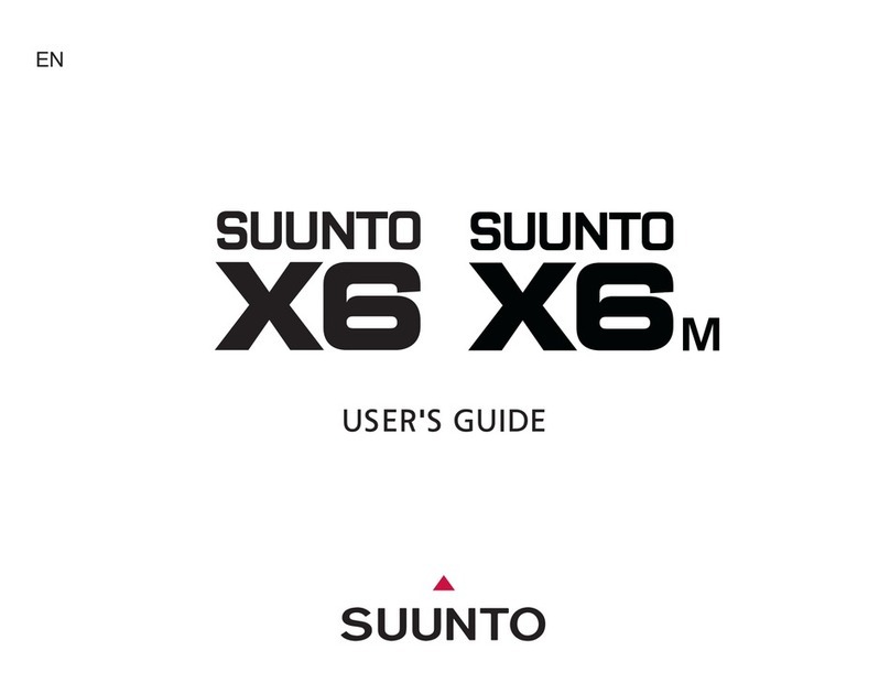 Suunto X6 user guide