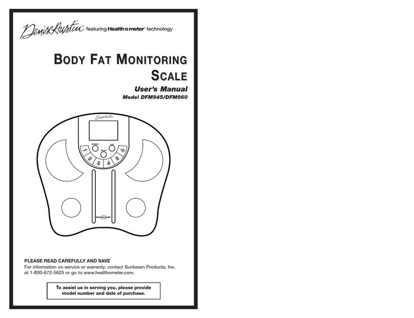 Sunbeam Denise Austin DFM945 user manual
