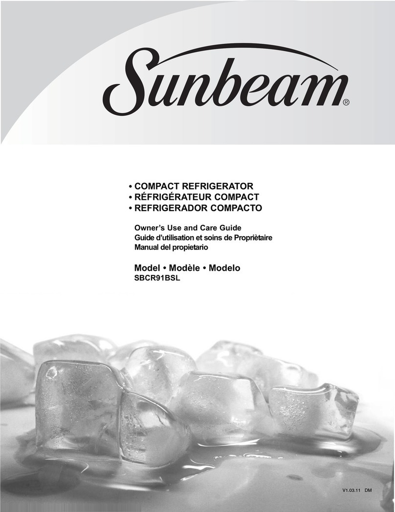 Sunbeam SBCR91BSL Assembly instructions