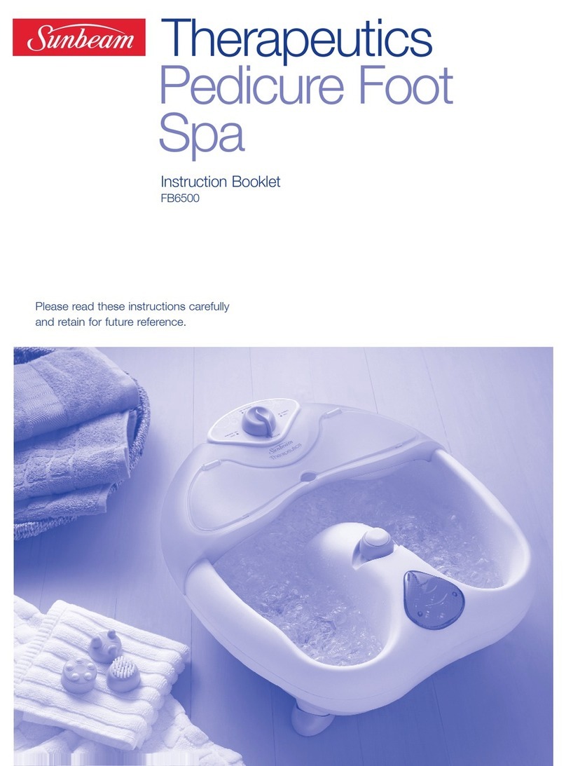 Sunbeam Therapeutics FB6500 User manual