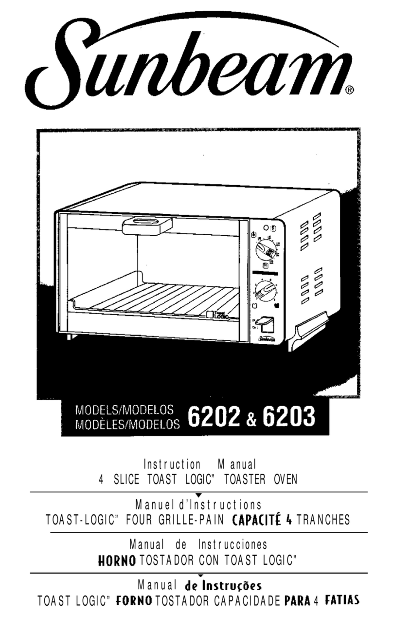 Sunbeam 6202 instruction manual
