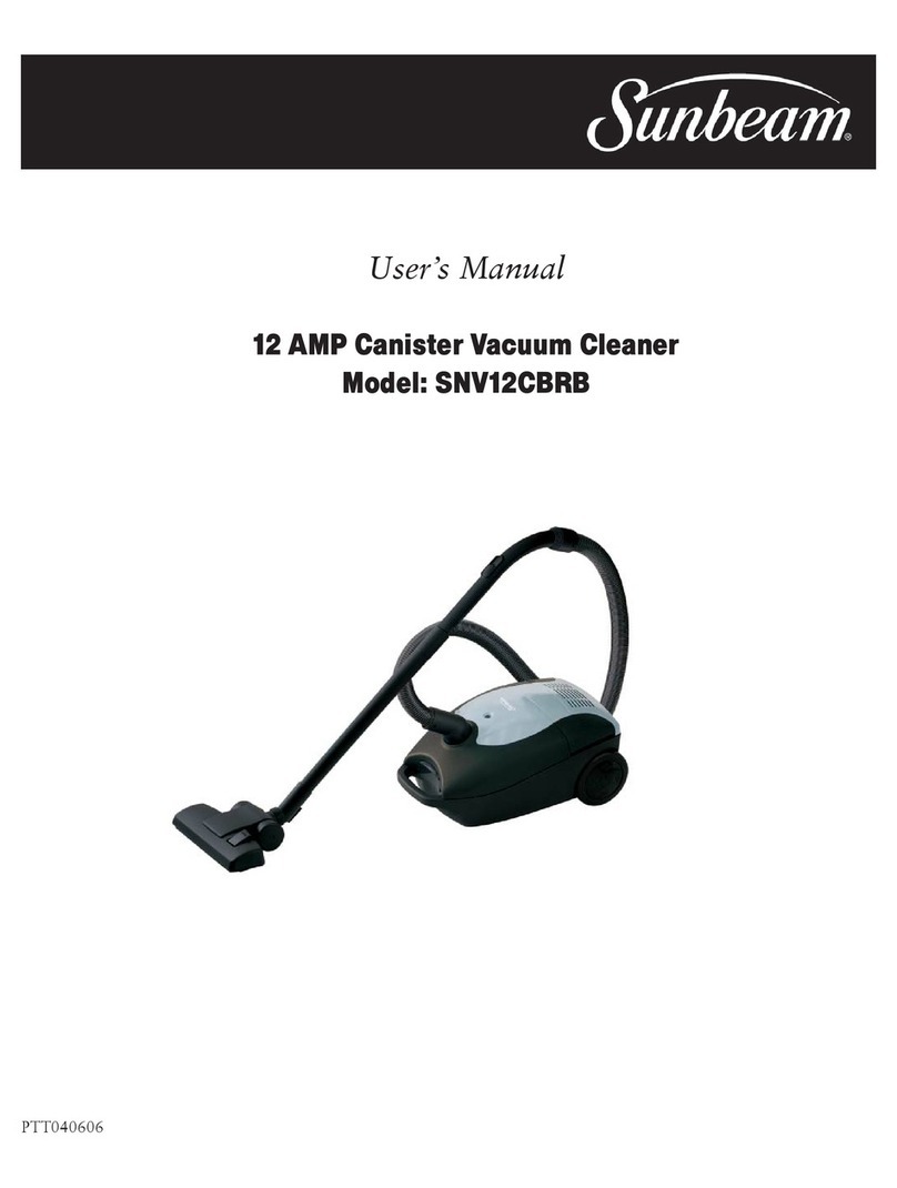 Sunbeam SNV12CBRB user manual