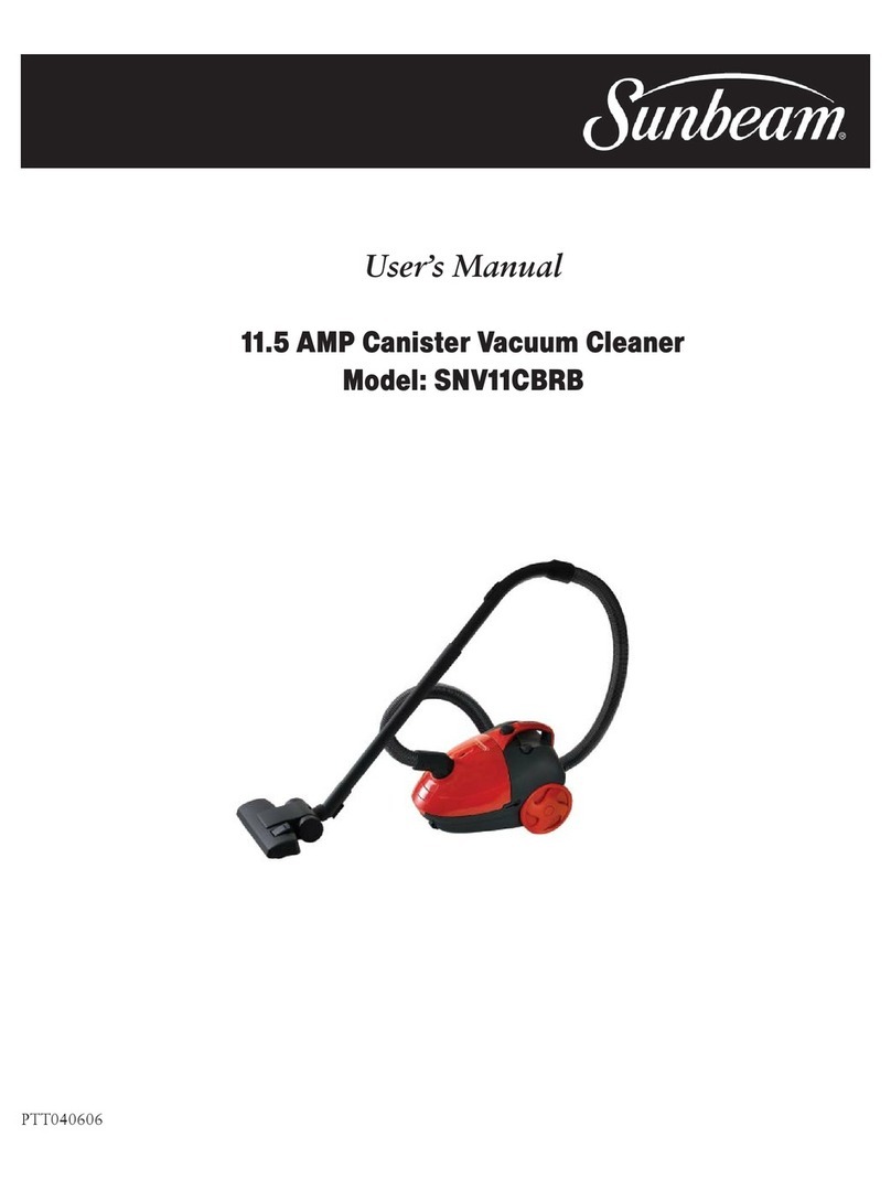 Sunbeam SNV11CBRB user manual