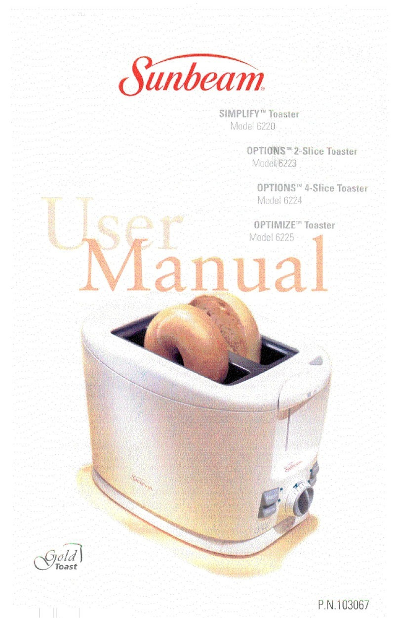 Sunbeam 6220 user manual