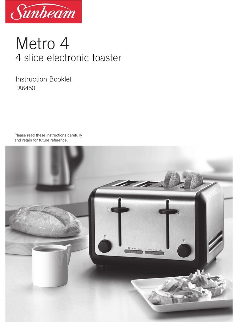 Sunbeam TA6450 User manual