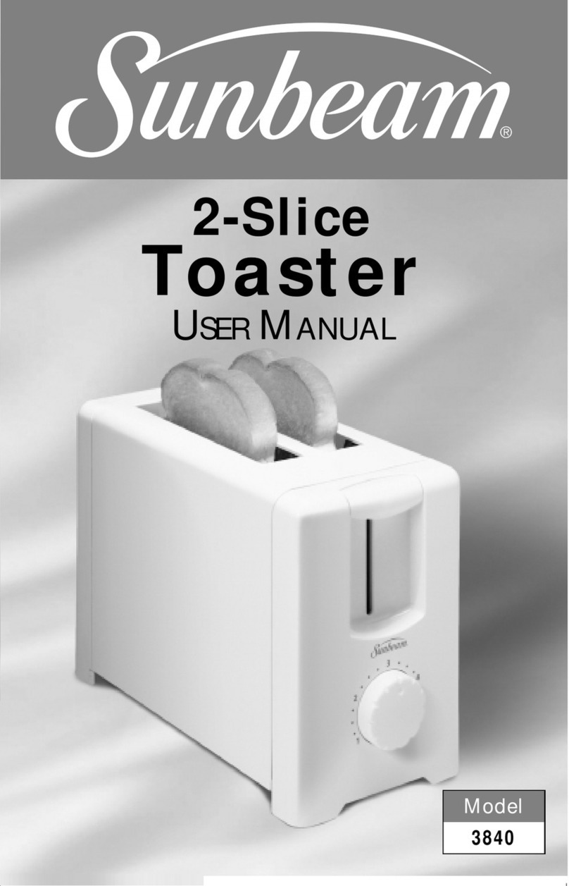Sunbeam 3840 user manual