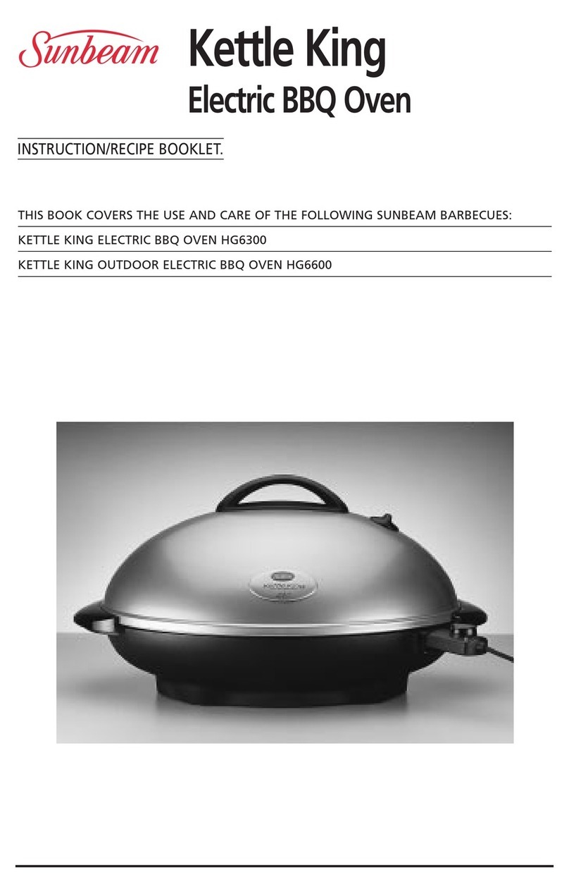 Sunbeam Kettle King HG6600 Instruction/recipe booklet