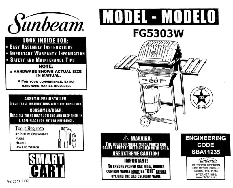 Sunbeam FG5303W manual