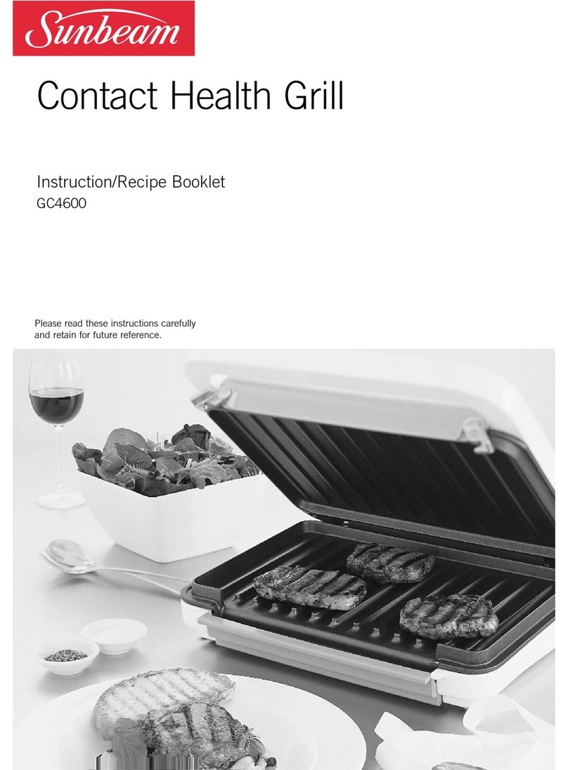 Sunbeam GC4600 Operational manual
