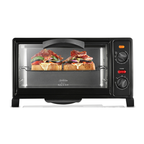 Sunbeam Mini Bake & Grill BT2600 User manual